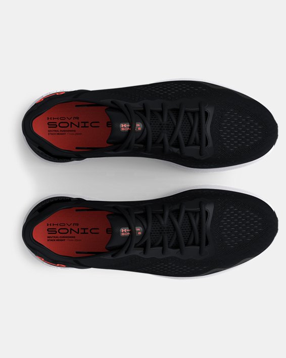 Men's UA HOVR™ Sonic 6 Wide (2E) Running Shoes, Black, pdpMainDesktop image number 2